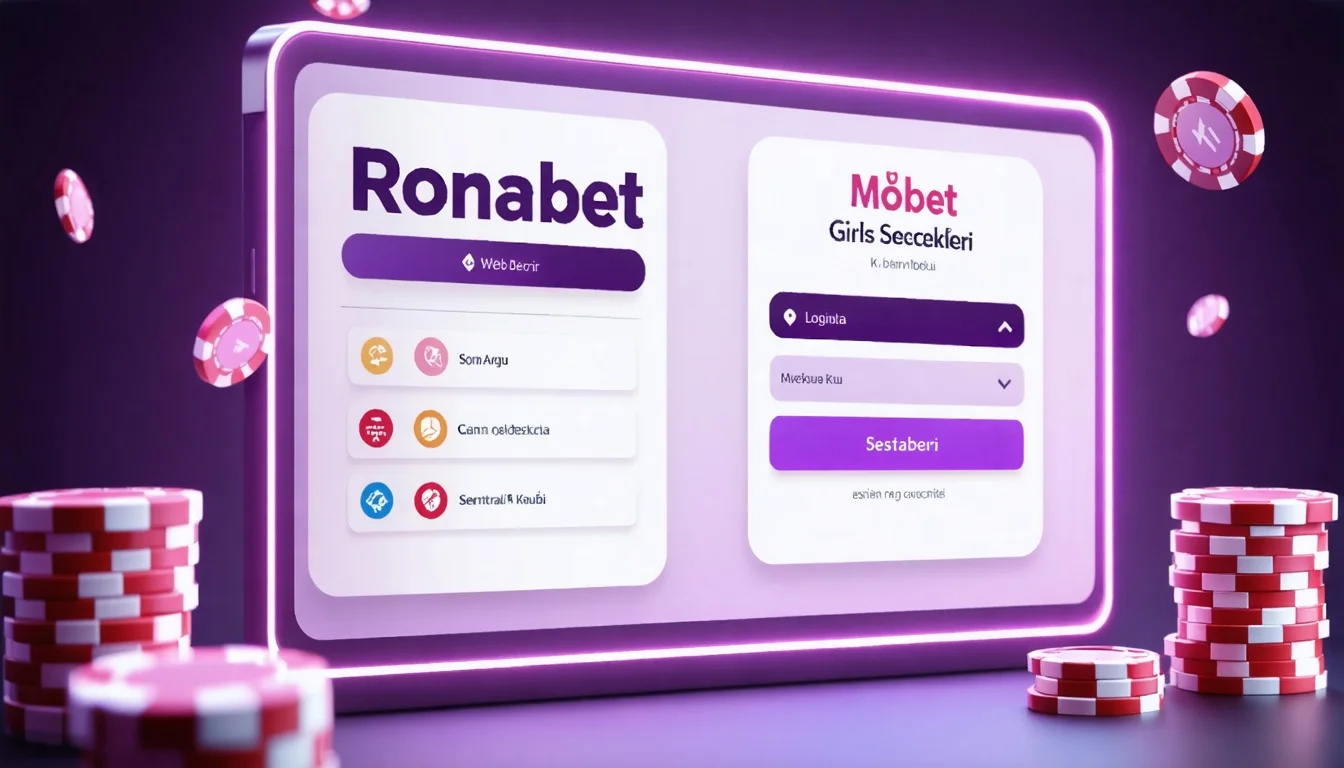 Ronabet Mobil Giriş Seçenekleri ve Web Erişimi